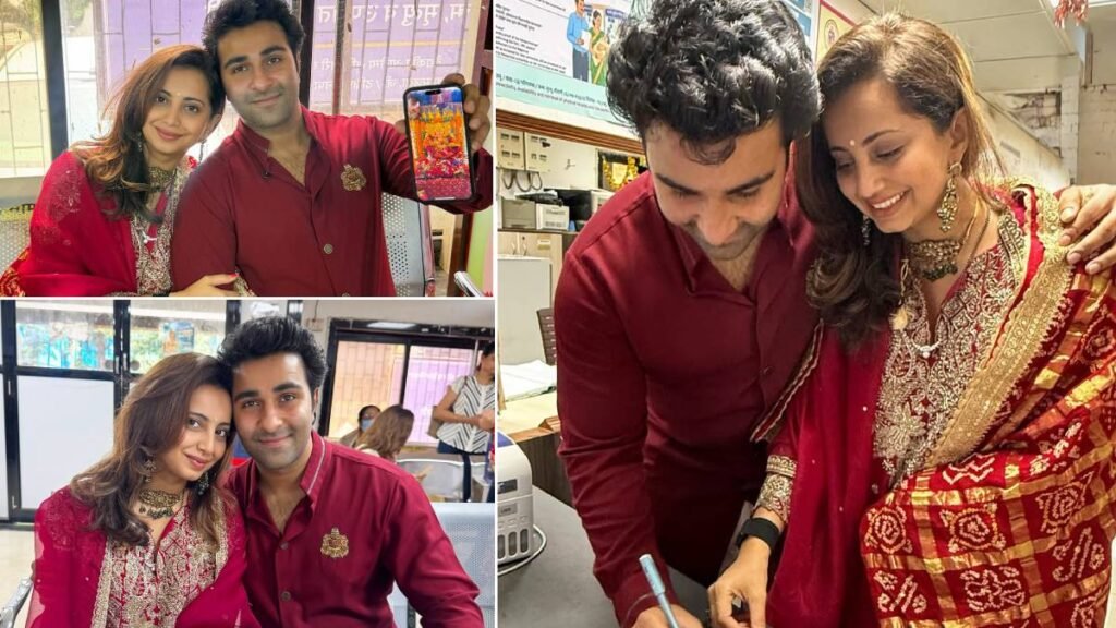 ‘ट्रायल पीरियड खत्म’, रणबीर कपूर के कजिन आदर ने डेढ़ साल बाद रजिस्टर कराई शादी, बप्पा के आगे जोड़े हाथ, मांगा आशीर्वाद | ACTPnews