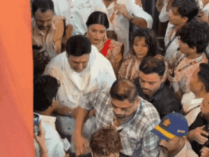 रूमर्ड गर्लफ्रेंड संग दिखे गोविंदा, पत्नी का बयान आया:सुनीता आहूजा बोलीं- इंसानों को जितना प्यार करो, कोई फायदा नहीं, धोखा ही देते हैं | ACTPnews