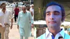 ‘अंत उनका मुस्कुराते हुए हुआ’, मुश्ताक खान के बेटे ने बताया पिता के आखिरी पलों का हाल, जनाजे में पहुंचे सितारे | ACTPnews