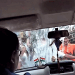 TMC विधायक कुणाल घोष की कार पर हमला:ममता की रैली में जाते समय अंडे फेंके, शीशा तोड़ा; 4 महीने में तीसरी बार हमला हुआ | ACTPnews