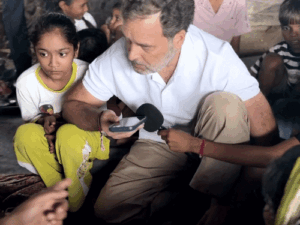 Rahul Gandhi Delhi Bela Estate Slum Visit | ACTPnews