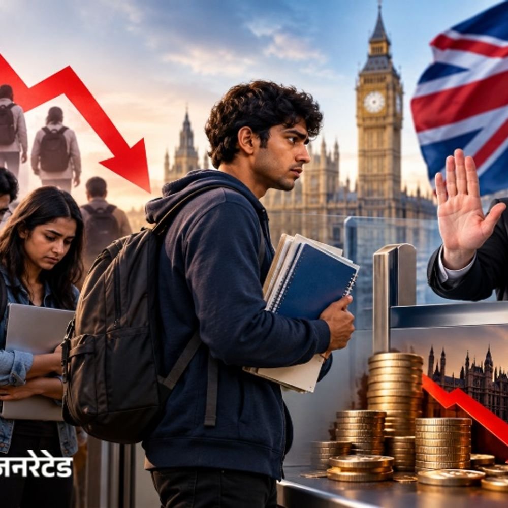 ब्रिटेन में भारतीय छात्रों में 20% कमी की आशंका:वजह- वीजा में सख्ती; ऐसा हुआ तो ब्रिटेन को सालाना ₹10 हजार करोड़ का घाटा | ACTPnews