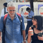 जयपुर एयरपोर्ट पर साथ दिखे एक्ट्रेस पलक तिवारी-एक्टर इब्राहिम:एक गाड़ी में रणथंभौर के लिए हुए रवाना; फैन से मिलिंद सोमन बोले- 20 पुशअप करो | ACTPnews