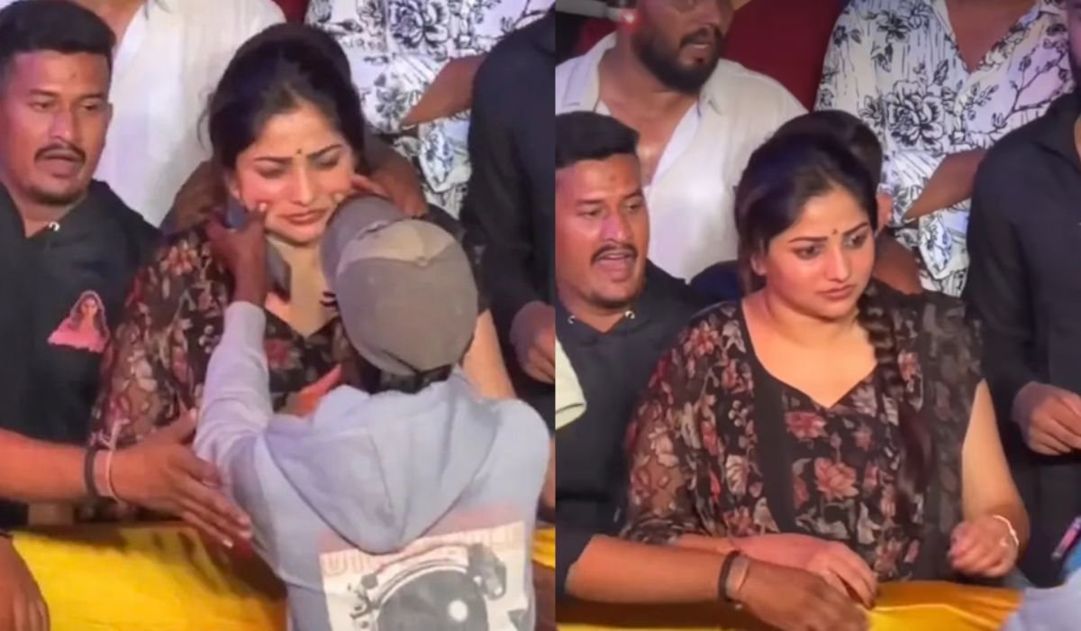 'कुली' एक्ट्रेस रचिता राम संग सेल्फी लेने के बाद फैन ने खींचा गाल, इंटरनेट पर छिड़ी बहस, वीडियो वायरल