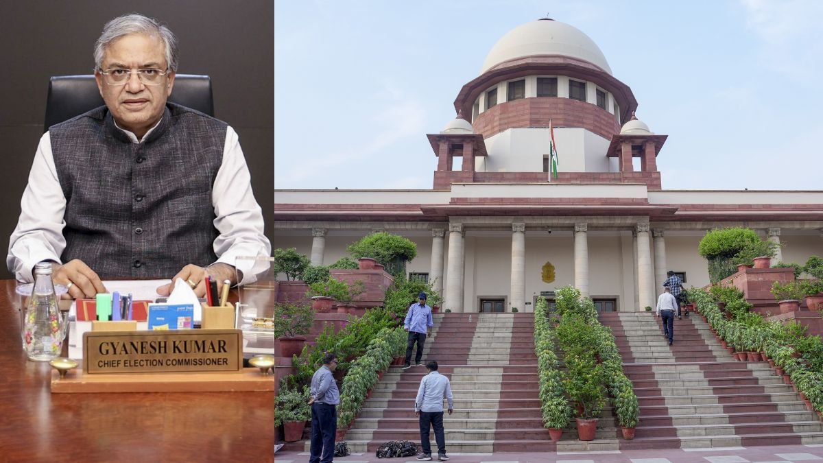 CEC ज्ञानेश कुमार पर ‘एकतरफा फैसलों' के आरोप, सुप्रीम कोर्ट में आज होगी बड़ी सुनवाई