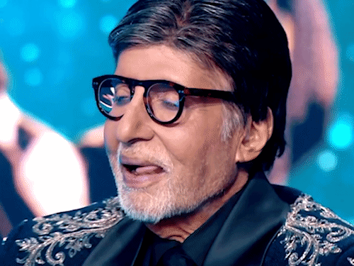 अमिताभ बच्चन बोले- हमसे बड़ी गुस्ताखी हो गई थी:माधुरी दीक्षित ने KBC में चलवा दी डांस की पुरानी क्लिप; देख शरमा गए बिग बी | ACTPnews