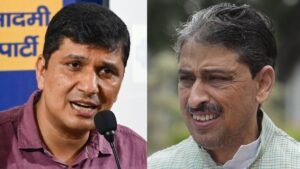 CEC ज्ञानेश कुमार के खिलाफ प्रदर्शन को लेकर AAP-कांग्रेस में छिड़ी जंग! एक-दूसरे पर ही बरस पड़े दोनों के नेता | ACTPnews